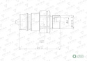 ZAWÓR WT.HYDR.EURO M14X1.5 GZ VOIMA