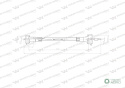 WAŁ GIĘTKI LICZNIKA T25 L1570MM WARYŃSKI