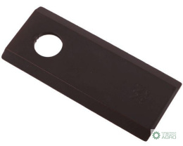 Nóż, nożyk kosiarka 114X48X4mm otwór 19 zastosowanie 1380-0027 JF-Stoll WARYŃSKI ( sprzedawane po 25 )