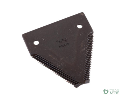 Nóż żniwny 82x76x3mm otwór 6.3 zastosowanie D44103700N Claas Massey Ferguson WARYŃSKI ( sprzedawane po 25 ) Nóż żniwny 82x76x3mm otwór 6.3 zastosowanie D44103700N Claas Massey Ferguson WARYŃSKI ( sprzedawane po 25 )