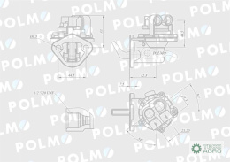 Pompa zasilająca 0011245U91 POLMO