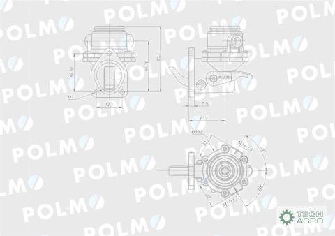 POMPKA ZAS.04231021 F150204710012 POLMO POMPKA ZAS.04231021 F150204710012 POLMO
