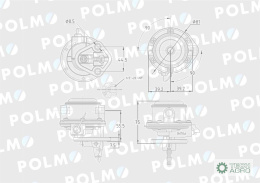 Pompa zasilająca 25061585 25066388 POLMO