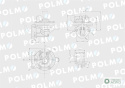 Pompa zasilająca 25066404 POLMO