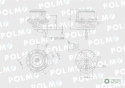 Pompa zasilająca 2641469 MF POLMO