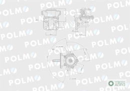 Pompa zasilająca 3118234R91 2641A074 POLMO