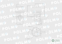 Pompa zasilająca 3904374 POLMO