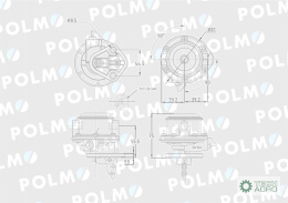 Pompa zasilająca 4222104M91 POLMO