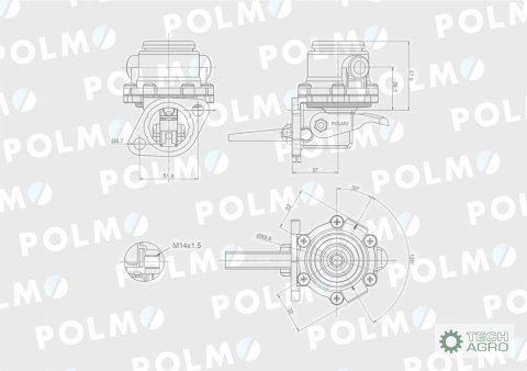 POMPKA ZAS. F312.200.710.041 POLMO POMPKA ZAS. F312.200.710.041 POLMO