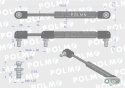 Siłownik dachu 16367958 pasuje do Zetora Proxima Forterra POLMO