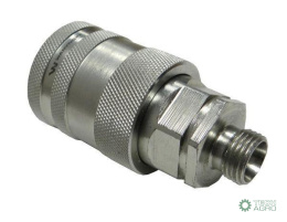 Szybkozłącze hydrauliczne gniazdo M16x1.5 gwint zewnętrzny EURO PUSH-PULL (9100816G) (ISO 7241-A) Waryński