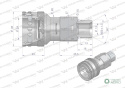 ZAWÓR GN.HYDR.EURO M20X1,5 GZ EURO(ISO-7 241-A) WARYŃSKI
