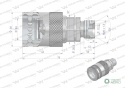 ZAWÓR GN.HYDR.EURO M20X1,5 PUSH-PULL WAR