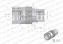 ZAWÓR GN.HYDR.EURO M22X1,5 GW WARYŃSKI