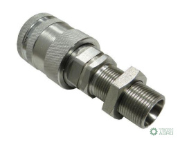 Szybkozłącze hydrauliczne gniazdo long M M22x1.5 gwint zewnętrzny EURO PUSH-PULL
