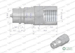 ZAWÓR WT.HYDR.EURO M18X1,5 GW WARYŃSKI
