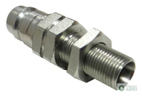 Szybkozłącze hydrauliczne wtyczka long M18x1.5 gwint zewnętrzny EURO (9100818W) (ISO 7241-A) Waryński Szybkozłącze hydrauliczne wtyczka long M18x1.5 gwint zewnętrzny EURO (9100818W) (ISO 7241-A) Waryński