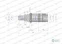Szybkozłącze hydrauliczne zrywalne seria WIA3CV (3CFPV) gniazdo long 7/8" UNF gwint zewnętrzny EURO PUSH-PULL (ISO 7241-A) Waryń