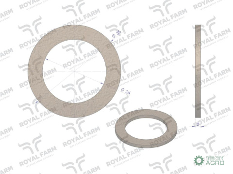 Uszczelka fibrowa zaworu poidła RF-20908101 RF-20908106 ROYAL FARM ( sprzedawane po 20 ) Uszczelka fibrowa zaworu poidła RF-20908101 RF-20908106 ROYAL FARM ( sprzedawane po 20 )