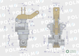 ZAWÓR HAMULCOWY C360 POLMO