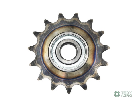 Koło, zębate napinacza z łożyskiem 10B-1 (R1 5/8) Z-18 fi 16, Waryński