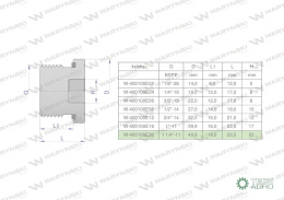 Korek hydrauliczny calowy (na imbus) 1 1/4