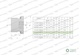 Korek hydrauliczny calowy (na imbus) 3/4