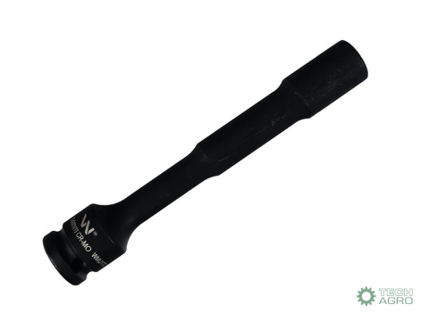 Nasadka udarowa 1/2", sześciokątna slim przelotowa ze stali CrMo 14mm długość 150 mm, stosowane w mechanice do kluczy udarowych
