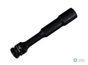 Nasadka udarowa 1/2", sześciokątna slim przelotowa ze stali CrMo 17mm długość 150 mm, stosowane w mechanice do kluczy udarowych