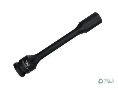 Nasadka udarowa 1/2", sześciokątna slim ze stali CrMo 14mm długość 150 mm, stosowane w mechanice do kluczy udarowych, Waryński
