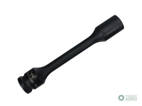 Nasadka udarowa 1/2", sześciokątna slim ze stali CrMo 15mm długość 150 mm, stosowane w mechanice do kluczy udarowych, Waryński Nasadka udarowa 1/2", sześciokątna slim ze stali CrMo 15mm długość 150 mm, stosowane w mechanice do kluczy udarowych, Waryński