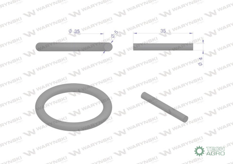 Pierścień do nasadek udarowych 3/4. 17- 49mm. Waryński Pierścień do nasadek udarowych 3/4. 17- 49mm. Waryński