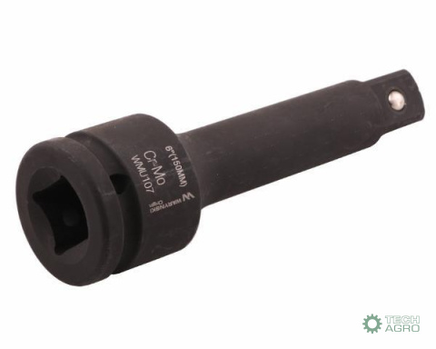 Przedłużka do nasadek udarowych 3/4". 150mm. CrMo. Waryński Przedłużka do nasadek udarowych 3/4". 150mm. CrMo. Waryński