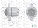 Alternator Perkins Renault Claas Nowy Typ EXPOM KWIDZYN eu