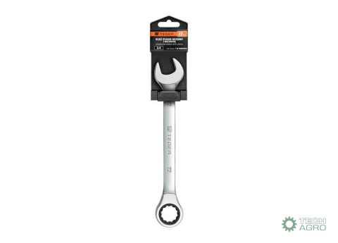 Klucz płasko-oczkowy z grzechotką 22 mm / TEGER Klucz płasko-oczkowy z grzechotką 22 mm / TEGER