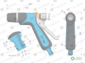 Pistolet natryskowy regulowany tylny spust /TEGER