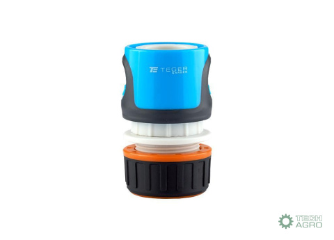 Szybkozłączka 1/2" - z waterstop / TEGER Szybkozłączka 1/2" - z waterstop / TEGER