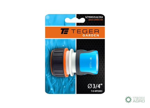 Szybkozłączka 3/4" - bez waterstop / TEGER Szybkozłączka 3/4" - bez waterstop / TEGER