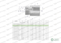 Tulejka różnicowa hydrauliczna AB M14x1.5 08L GZ x 1/4" BSP GW Waryński ( sprzedawane po 2 )