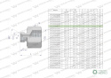 Tulejka różnicowa hydrauliczna calowa AB 1/4"GZ x 3/4"GW BSP Waryński ( sprzedawane po 2 )