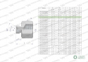 Tulejka różnicowa hydrauliczna calowa AB 1/4"GZ x 3/8"GW BSP Waryński ( sprzedawane po 2 )