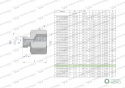 Tulejka różnicowa hydrauliczna calowa AB 1"GZ x 1/4"GW BSP Waryński