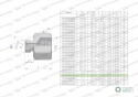 Tulejka różnicowa hydrauliczna calowa AB 1"GZ x 3/8"GW BSP Waryński