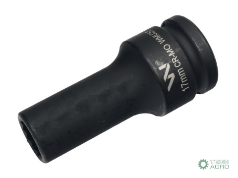 Nasadka udarowa 3/4" dwunastokątna zestali CrMo 17mm bardzo długa D90 SLIM Waryński Nasadka udarowa 3/4" dwunastokątna zestali CrMo 17mm bardzo długa D90 SLIM Waryński