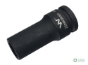Nasadka udarowa 3/4" dwunastokątna zestali CrMo 22mm bardzo długa D90 SLIM Waryński