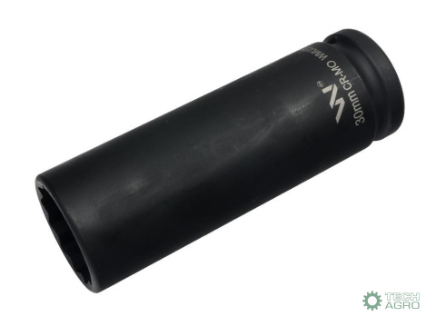 Nasadka udarowa 3/4" dwunastokątna zestali CrMo 30mm bardzo długa D120 SLIM Waryński Nasadka udarowa 3/4" dwunastokątna zestali CrMo 30mm bardzo długa D120 SLIM Waryński