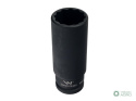 Nasadka udarowa 3/4" dwunastokątna zestali CrMo 34mm bardzo długa D120 SLIM Waryński