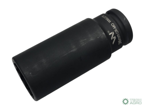 Nasadka udarowa 3/4" dwunastokątna zestali CrMo 36mm bardzo długa D120 SLIM Waryński Nasadka udarowa 3/4" dwunastokątna zestali CrMo 36mm bardzo długa D120 SLIM Waryński