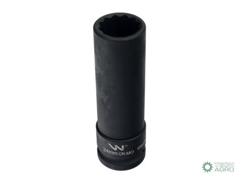 Nasadka udarowa 3/4" dwunastokątnazestali CrMo 24mm bardzo długa D120 SLIM Waryński Nasadka udarowa 3/4" dwunastokątnazestali CrMo 24mm bardzo długa D120 SLIM Waryński