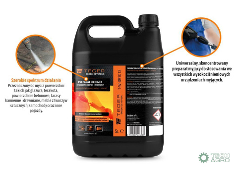 PŁYN DO MYJEK 5L TEGER
